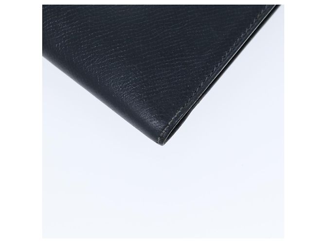 Hermès HERMES Pochetto Rio Pouch Pelle Navy Auth 74590 Blu navy - Ansicht 15