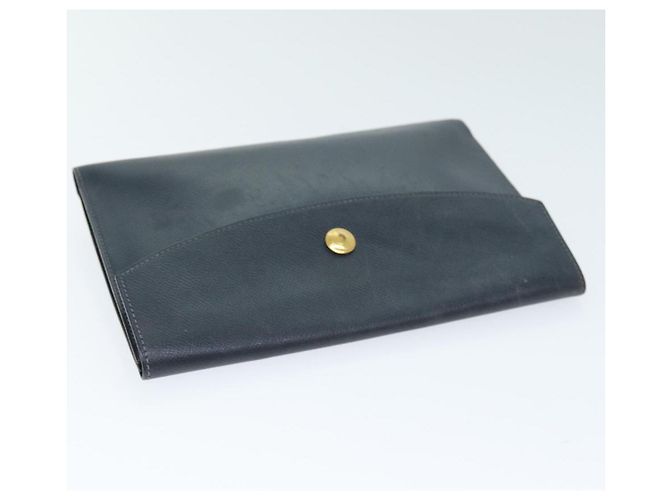 Hermès HERMES Pochetto Rio Pouch Pelle Navy Auth 74590 Blu navy - Ansicht 5