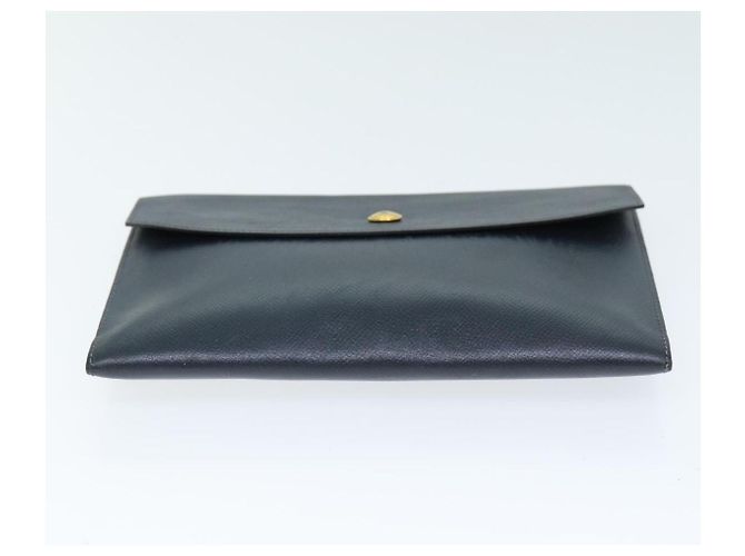 Hermès HERMES Pochetto Rio Pouch Pelle Navy Auth 74590 Blu navy - Ansicht 6