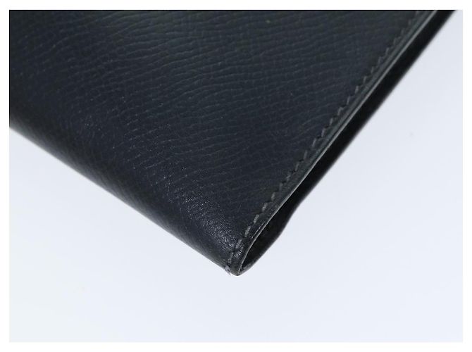 Hermès HERMES Pochetto Rio Pouch Pelle Navy Auth 74590 Blu navy - Ansicht 7