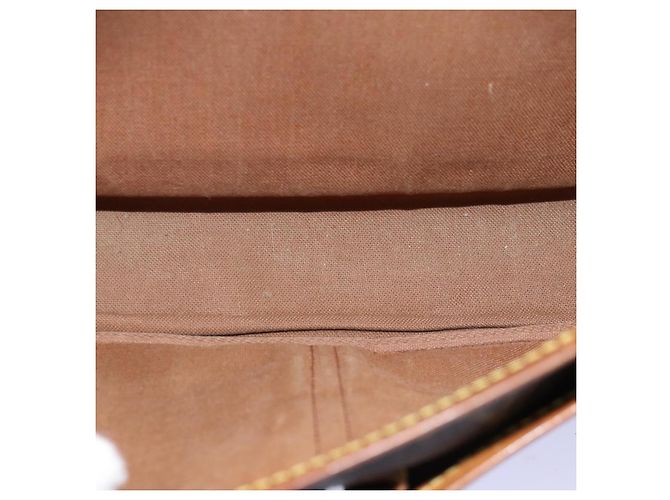 Borsa a tracolla LOUIS VUITTON Monogram Gibeciere MM M42247 LV Auth bs14301 Monogramma - vista 11