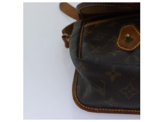 Borsa a tracolla LOUIS VUITTON Monogram Gibeciere MM M42247 LV Auth bs14301 Monogramma - vista 14