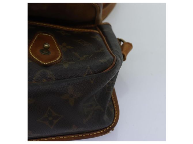 Borsa a tracolla LOUIS VUITTON Monogram Gibeciere MM M42247 LV Auth bs14301 Monogramma - vista 15