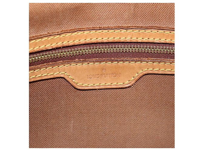 Borsa a tracolla LOUIS VUITTON Monogram Gibeciere MM M42247 LV Auth bs14301 Monogramma - vista 17