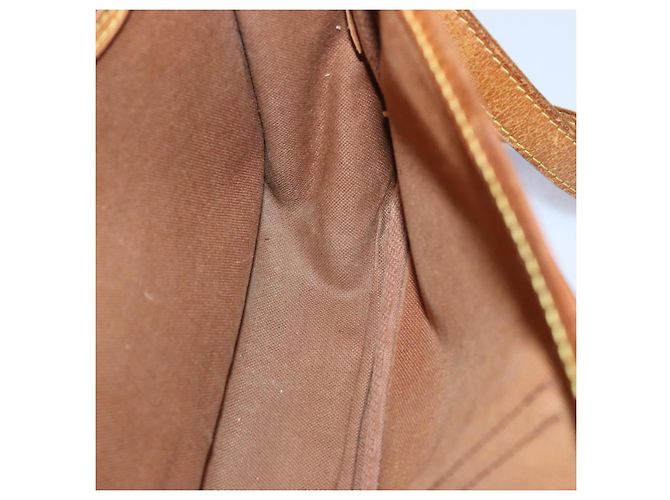 Borsa a tracolla LOUIS VUITTON Monogram Gibeciere MM M42247 LV Auth bs14301 Monogramma - vista 18