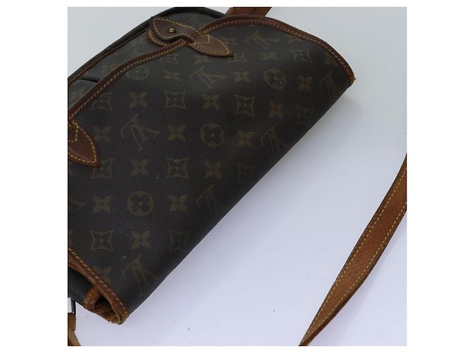 Borsa a tracolla LOUIS VUITTON Monogram Gibeciere MM M42247 LV Auth bs14301 Monogramma - vista 6