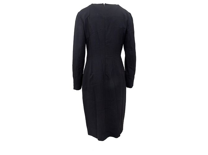 Jil Sander Etuikleid Schwarz - Ansicht 2