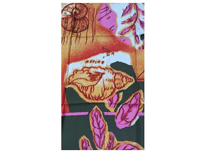 Sciarpa Guy Laroche in seta multicolore 85x85 cm - vista 3