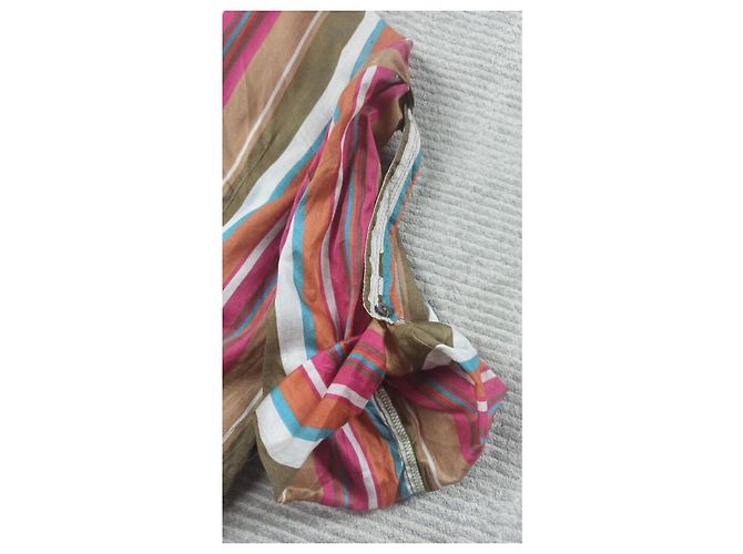 Camisa de algodón a rayas Dolce & Gabbana Multicolor - vista 8