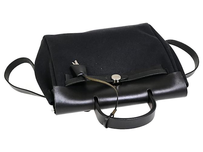 Hermès Hermes Herbag Schwarz - Ansicht 4