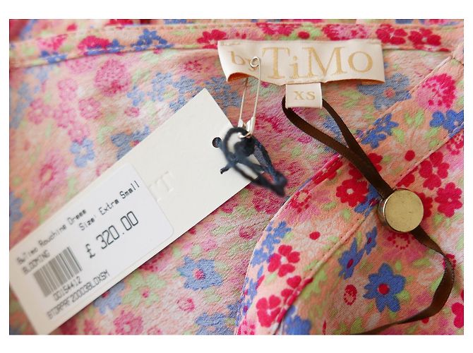 Autre Marque byTiMo Rouchine Blumenkleid Pink - Ansicht 6