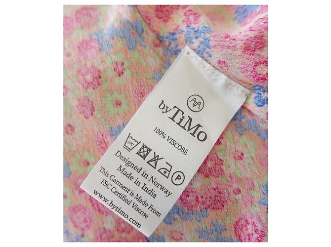 Autre Marque byTiMo Rouchine Blumenkleid Pink - Ansicht 7