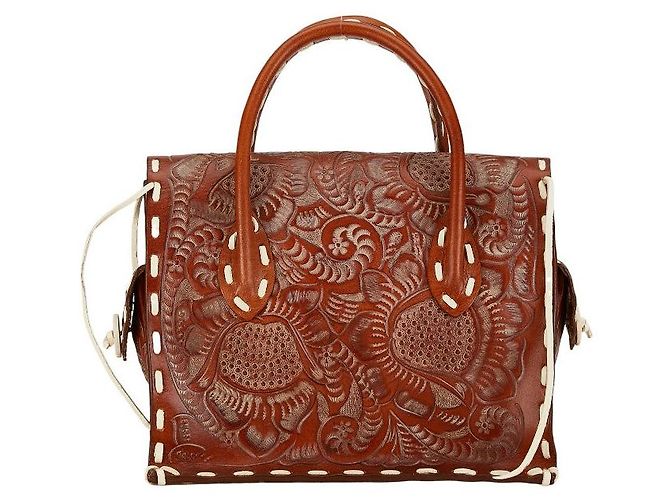 & Other Stories Bolso de cuero Maestra S de Carving Tribes - vista 3
