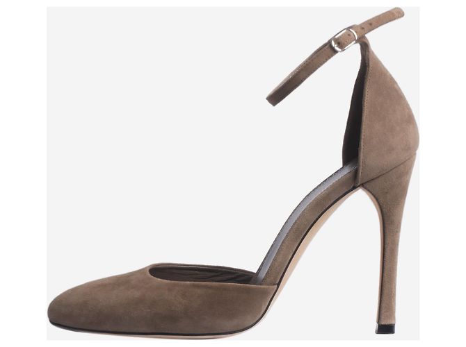 Victoria Beckham Brown suede pumps - size EU 36 - view 2