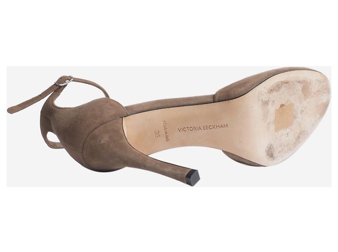 Victoria Beckham Brown suede pumps - size EU 36 - view 5