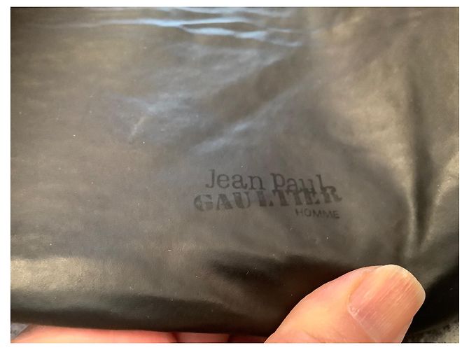 Borsa da viaggio Jean Paul Gaultier in pelle nera Nero - vista 10
