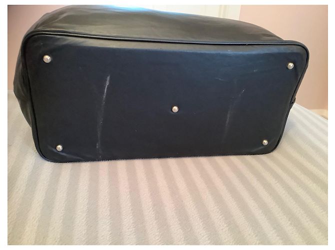 Borsa da viaggio Jean Paul Gaultier in pelle nera Nero - vista 5
