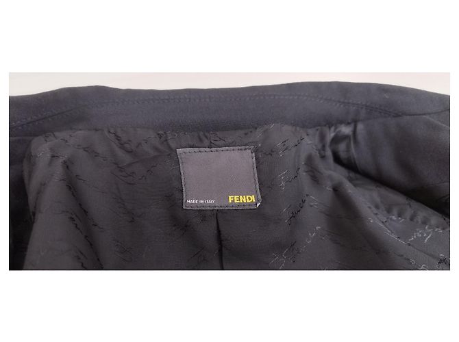 Giacca Fendi Nera Nero - vista 4
