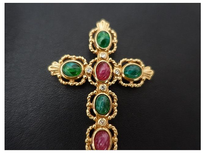 Croce pendente Christian Dior - vista 3