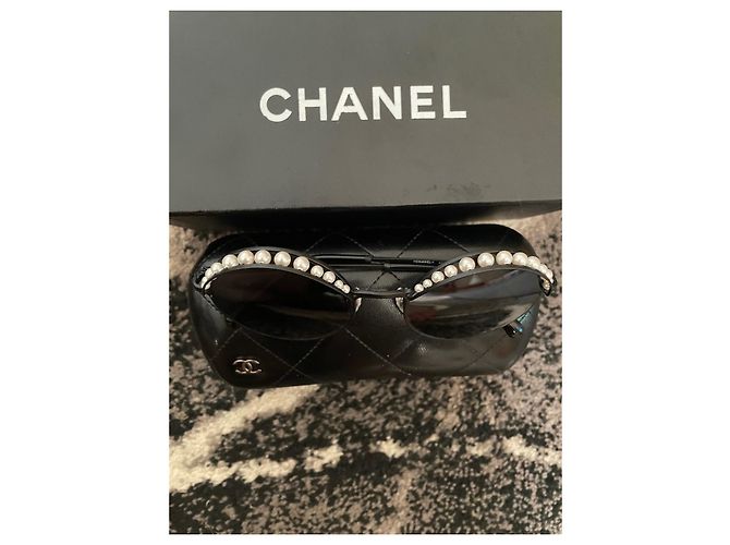 Chanel Occhiali da sole Nero - vista 2