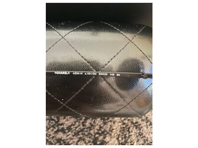 Chanel Occhiali da sole Nero - vista 5