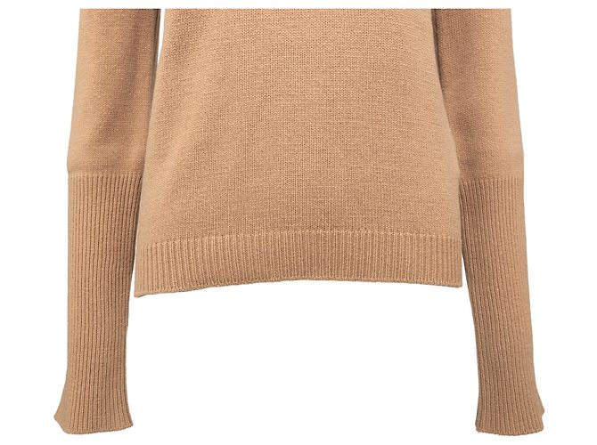 Suéter de malha Helmut Lang Bege - vista 4
