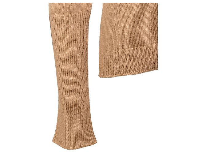 Suéter de malha Helmut Lang Bege - vista 7