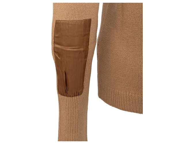 Suéter de malha Helmut Lang Bege - vista 8