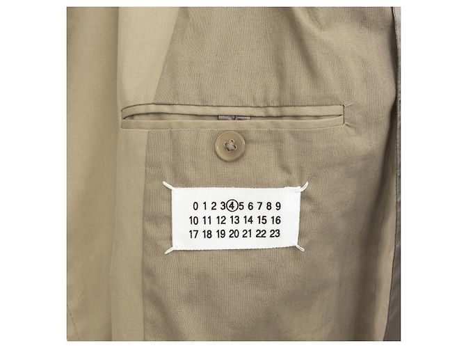 Maison Martin Margiela Gabardina de Maison Margiela Caqui - vista 13