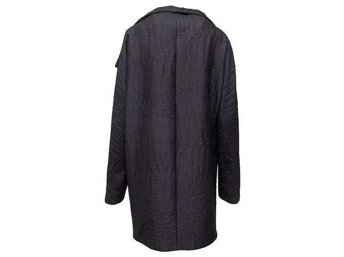Autre Marque Chaqueta texturizada Dušan Negro - vista 3