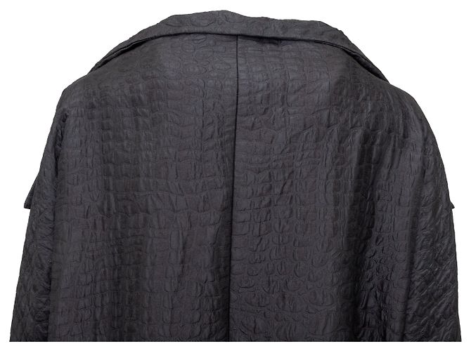 Autre Marque Chaqueta texturizada Dušan Negro - vista 4