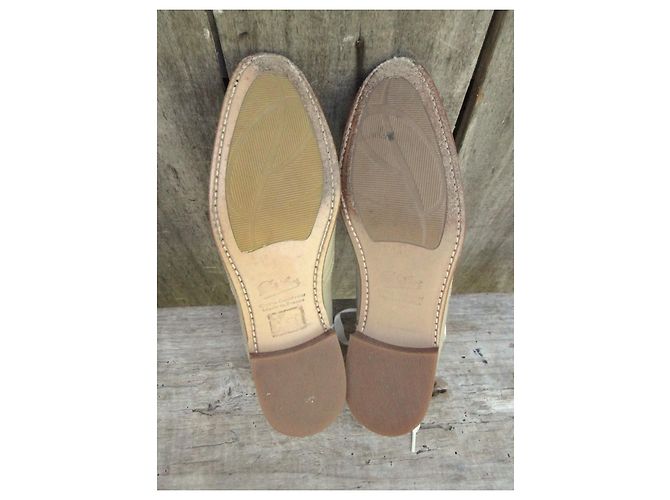 Scarpe stringate Paraboot Beige Pelle verniciata - vista 3