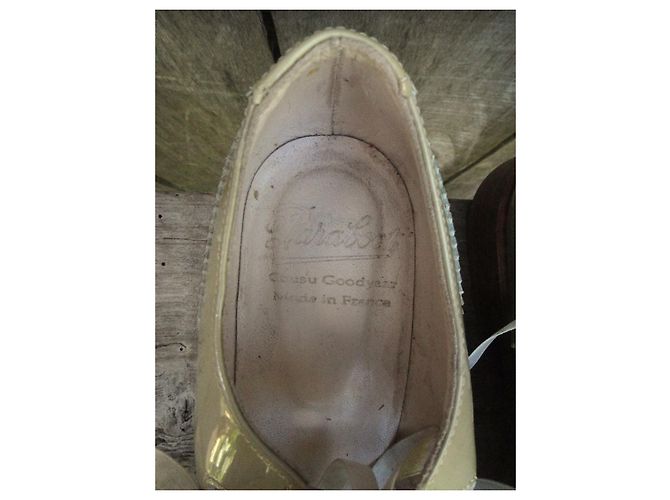 Scarpe stringate Paraboot Beige Pelle verniciata - vista 8