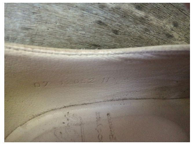 Scarpe stringate Paraboot Beige Pelle verniciata - vista 9