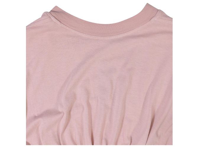 Rick Owens DRKSHDW Tommy Camicetta corta in cotone rosa - vista 4