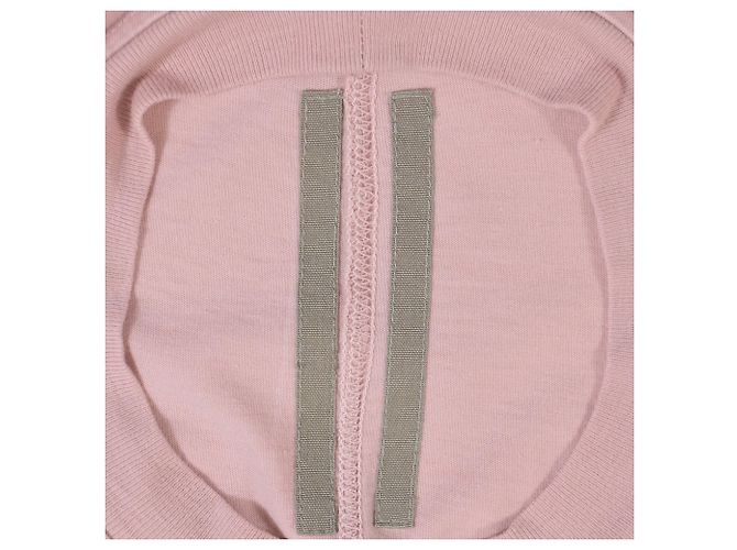 Rick Owens DRKSHDW Tommy Camicetta corta in cotone rosa - vista 5