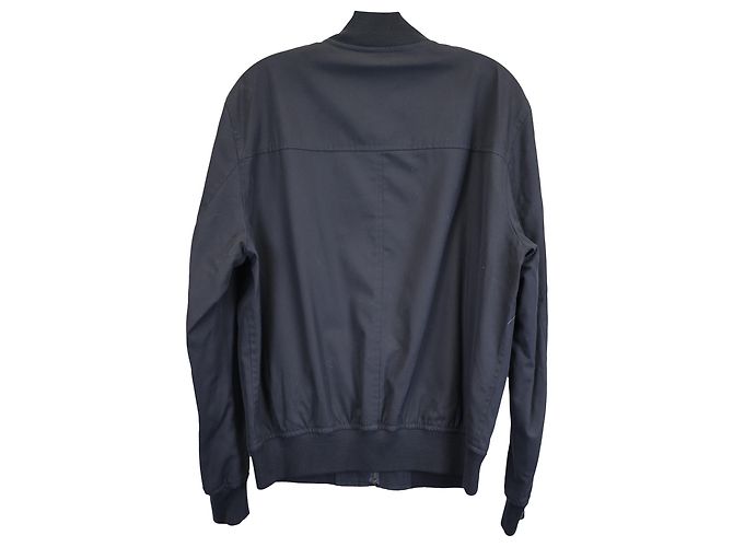 Giubbotto Bomber Sandro In Cotone Blu Navy - vista 3