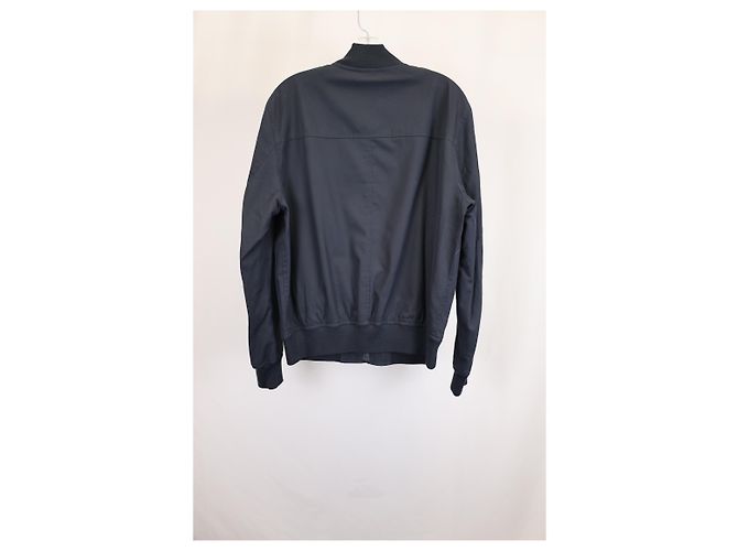 Giubbotto Bomber Sandro In Cotone Blu Navy - vista 6