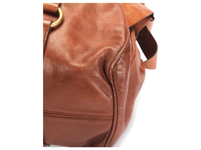Bolsa de ombro de couro Miu Miu em muito bom estado - vista 12