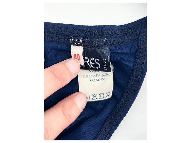 Eres Badebekleidung T.FR 38 Polyester Marineblau - Ansicht 3