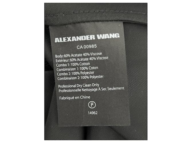 Alexander Wang T.US 4 de algodón Negro - vista 5