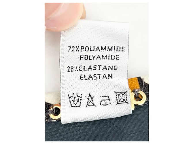 Autre Marque Nicht signiert / Unsignierte Badebekleidung T.FR 36 Polyester Schwarz - Ansicht 5