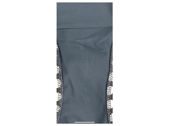 Autre Marque Nicht signiert / Unsignierte Badebekleidung T.FR 36 Polyester Schwarz - Ansicht 7