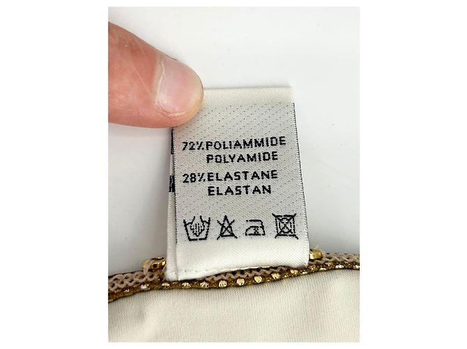 Autre Marque Nicht signiert / Unsignierte Badebekleidung T.FR 36 Polyester Roh - Ansicht 5
