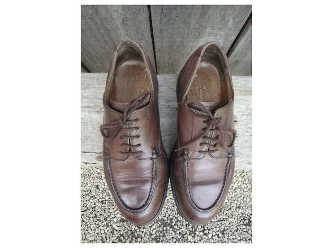 Autre Marque Scarpe derby Arcus in pelle marrone scuro - vista 2