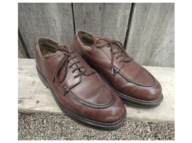Autre Marque Scarpe derby Arcus in pelle marrone scuro - vista 3