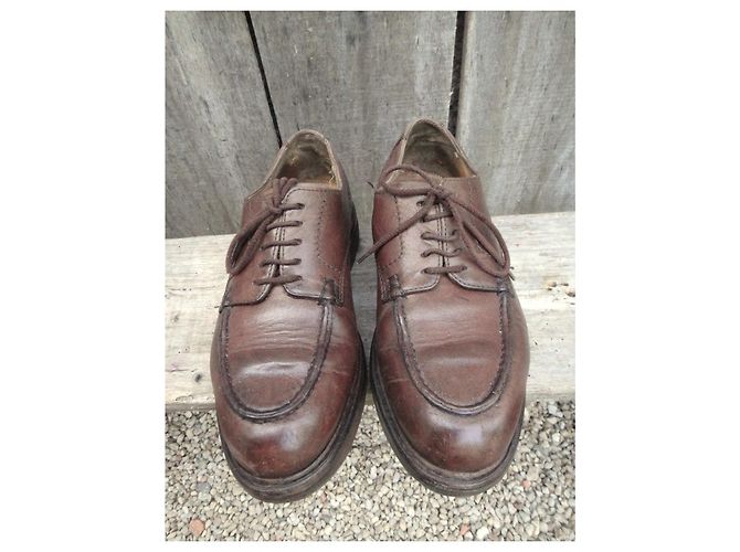 Autre Marque Scarpe derby Arcus in pelle marrone scuro - vista 4