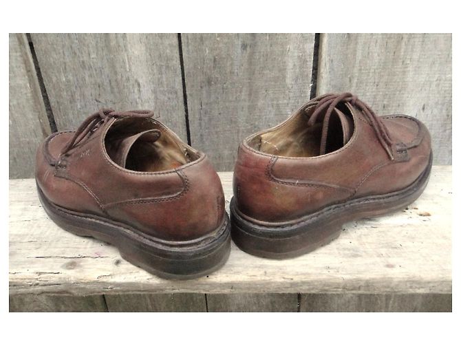 Autre Marque Scarpe derby Arcus in pelle marrone scuro - vista 5