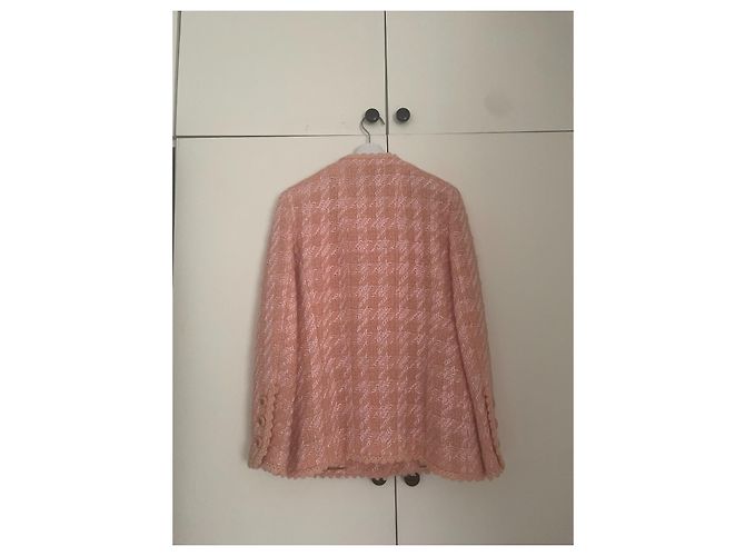 Cambon Chanel Chaqueta rosa de pasarela de 1993 - vista 2