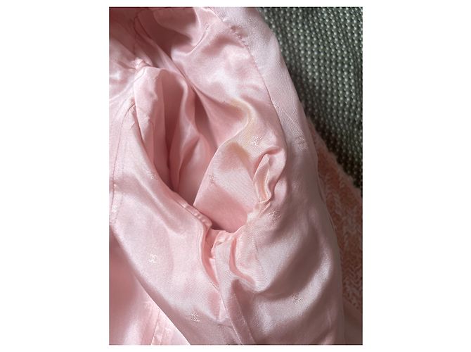 Cambon Chanel Chaqueta rosa de pasarela de 1993 - vista 5